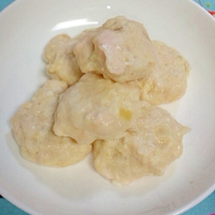 フワフワ大好き!鶏のフワフワ団子